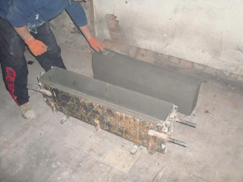 изготовление бордюров из бетона своими силами